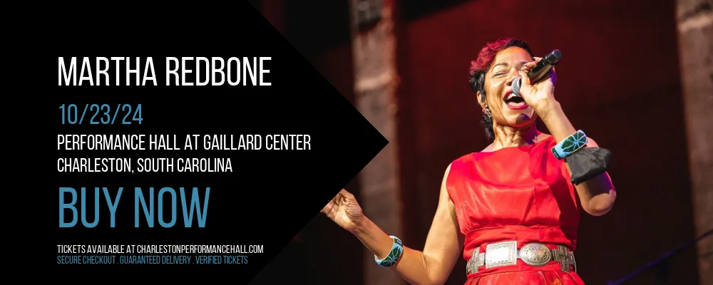 Martha Redbone at Performance Hall At Gaillard Center