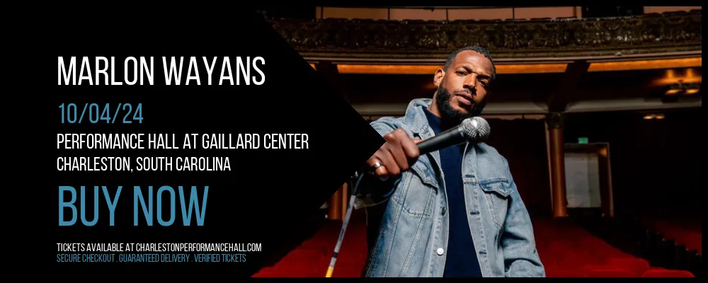 Marlon Wayans at Performance Hall At Gaillard Center